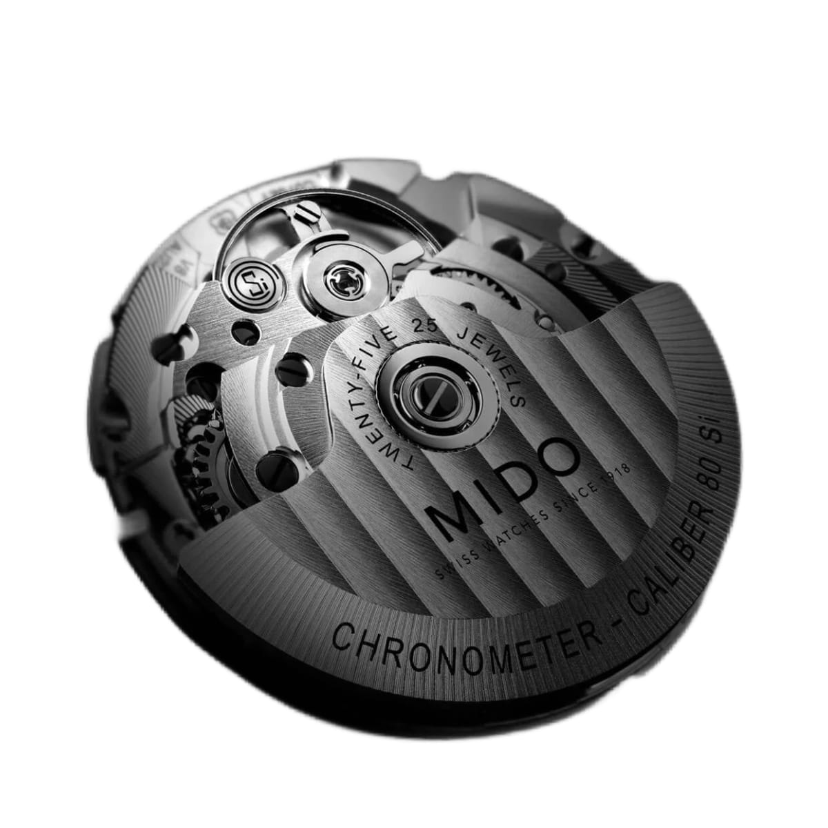 Оригинальные часы Mido Mido All Dial Chronometer M8340.4.B1.11 механические калибр механизма eta 2836-2 cosc общий вид